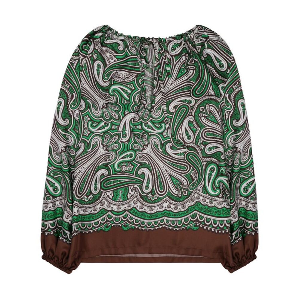 P.A.R.O.S.H. Women Blusa In Seta Con Stampa Paisley
